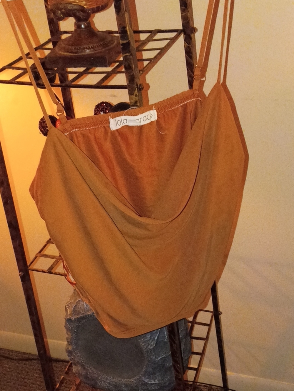 Lola Grace Women’s Crop Tank Size Large